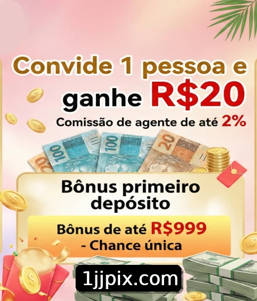 Bônus ao se registrar no 1jj